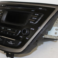 2011-2013 Hyundai Elantra Xm Radio Bluetooth Stereo Cd Player 96170-3X165Ra5