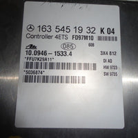 1998 MERCEDES BENZ ML ML320 ML430 ABS 4ETS CONTROL MODULE 1635451932 - BIGGSMOTORING.COM