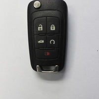 2010-2014  GM BUICK 5 BUTTON KEYLESS ENTRY REMOTE REPLACEMENT KEY FOB