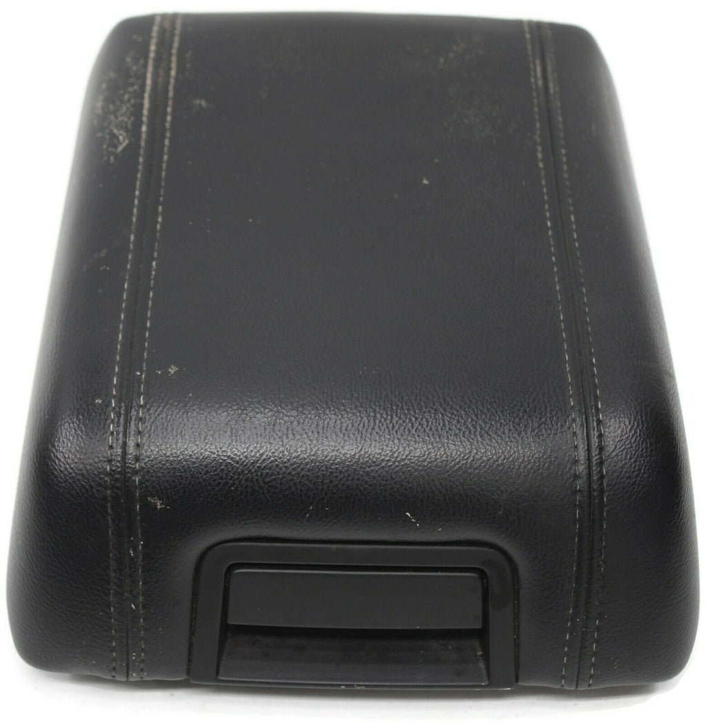 2004-2008 Ford F150 Center Console Armrest Lid Cover Black - BIGGSMOTORING.COM