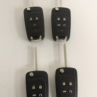 Lot Of 4 Buick  Key Fob Remotes Smart Keys Flip Key