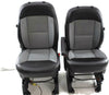 14-18 Dodge Promaster Cargo Van Front Seats With Air Bag Bucket Black/Grey Pair - BIGGSMOTORING.COM