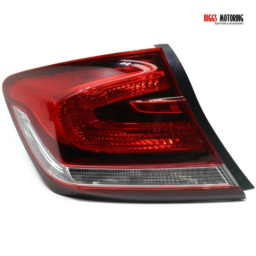 2013-2015 Honda Civic Sedan Driver Left Side Rear Tail Light