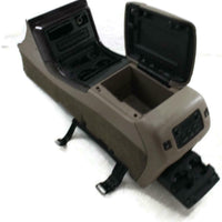 03-06 Yukon Denali Tan Color Center Console W/Sub Tahoe Gm Sierra Denali - BIGGSMOTORING.COM