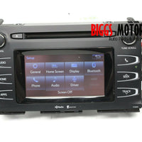 2014-2019 Toyota Highlander Gracenote Touch Screen Radio Cd Player 86140-0E051