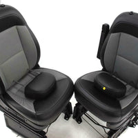 14-18 Dodge Promaster Cargo Van Front Seats With Air Bag Bucket Black/Grey Pair - BIGGSMOTORING.COM