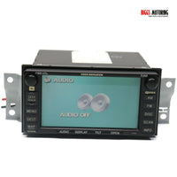 2005-2007 Toyota Sienna Radio Navigation Cd Player Display Screen 86120-0C160 - BIGGSMOTORING.COM