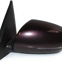 2010-2012 KIA FORTE KOUP SX  DOOR DRIVER LEFT SIDE DOOR MIRROR BURGUNDY