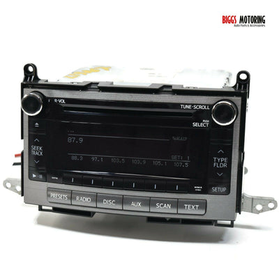 2010-2012 Toyota Venza Radio Stereo Cd Player 86120-0T090