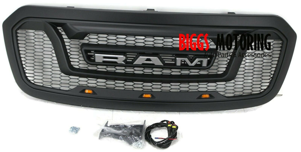 2015-2018 Dodge 1500 After Market Front Bumper Grille Black