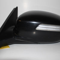 2009-2012 HYUNDAI GENESIS SDN LEFT SIDE POWER DOOR MIRROR BLACK