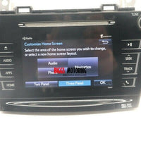 2015-2016 Toyota Prius Navigation Radio Cd Player FaceID: 510057 86100-47421