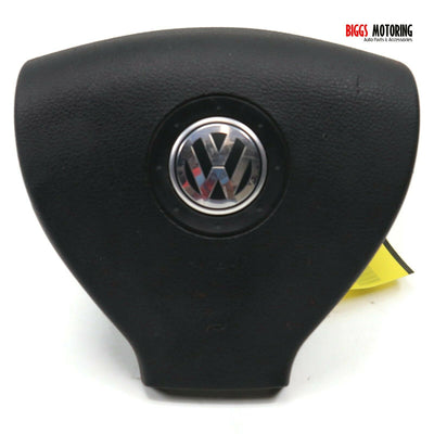 2009-2010 VW Tiguan Driver Side Steering Wheel Air Bag Black 29575