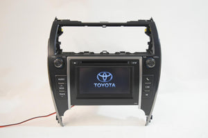 2012-2014 TOYOTA CAMRY 57076 RADIO TOUCH SCREEN CD PLAYER 86140-06011