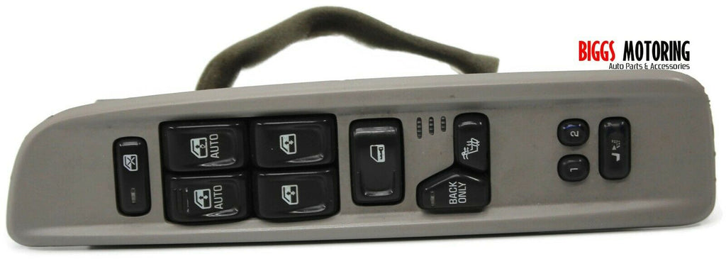 2002-2005 GMC Envoy Bravada Driver Left Side Power Window Switch 15114264 - BIGGSMOTORING.COM