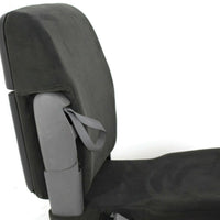 1999-2010 Ford F250 Center Console Jump Seat  W/ Storage Gray - BIGGSMOTORING.COM