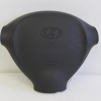 2001-2003 HYUNDAI SANTA FE DRIVER STEERING WHEEL AIR BAG GREY - BIGGSMOTORING.COM