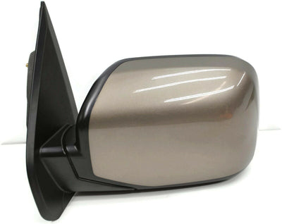 2009-2015 Honda Pilot Left Driver Side Power Door Mirror Mocha Metallic