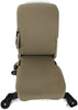 1999-2010 Ford F250 Center Console Jump Seat  W/ Storage Tan - BIGGSMOTORING.COM