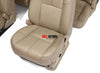 2007-2014 Chevy Tahoe Suburban Silverado Front & Rear OEM Seats | Tan Leather