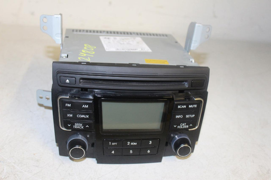 2011-2012 HYUNDAI SONATA RADIO AM/FM XM CD PLAYER 96180-3Q000