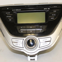 2011-2013 HYUNDAI ELANTRA XM RADIO STEREO BLUETOOTH MP3 CD PLAYER