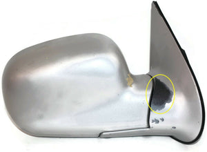 2003-2006 HYUNDAI SANTA FE  PASSENGER RIGHT SIDE POWER DOOR MIRROR SILVER - BIGGSMOTORING.COM