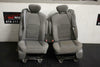 99-10 FORD F250 F350 FRONT JUMP SEATS GREY CLOTH 2005 RIGHT  & LEFT