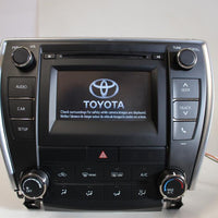 2015-2017 Toyota Camry Radio Stereo Touch Screen Cd Player 86140-06660