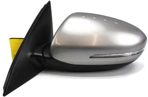 2011-2013 KIA OPTIMA HYBRID DRIVER LEFT SIDE POWER DOOR MIRROR SILVER 32243