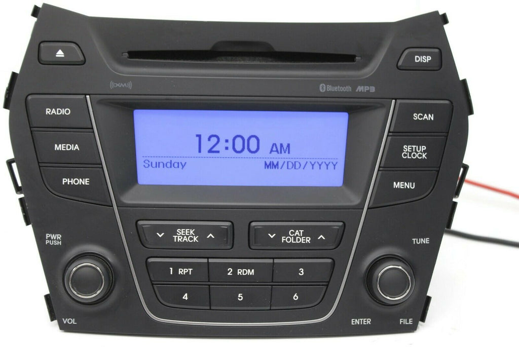 2015-2016 Hyundai Santa Fe Radio Stereo Cd Player 96170-4Z1504X