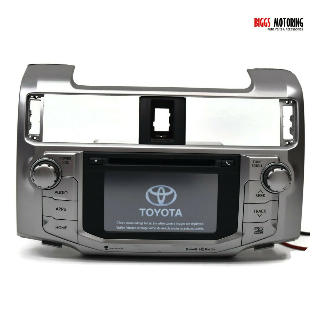 2014-2019 Toyota 4Runner Radio Navigation  Display Screen Cd Player 86100-35372