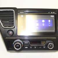 2014-2015 HONDA CIVIC DASH RADIO/TOUCH SCREEN/CD PLAYER 39100-TR6-A52-M1