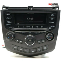 2003-2007 Honda Accord Radio Stereo 6 Disc Changer Cd Player 39175-SDA-L120-M2 - BIGGSMOTORING.COM