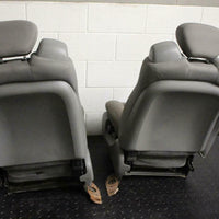 99-10 FORD F250 F350 FRONT JUMP SEATS GREY CLOTH 2005 RIGHT  & LEFT