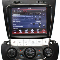 11-19 Dodge Journey Touch 8.4'' Screen Navi Radio RA4 05064993AG UNLOCK - BIGGSMOTORING.COM