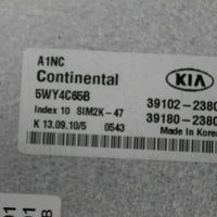 2010-2011 Kia Soul Engine Computer Control Module 39102-23801