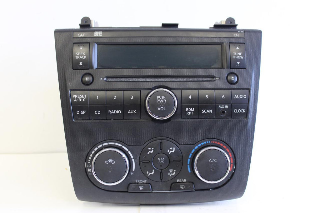 2008-2012 NISSAN ALTIMA RADIO STEREO RECEIVER CD PLAYER A/C CONTROL 28185-ZN40A