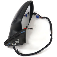 2003-2006 Silverado Tahoe  Sierra Passenger Side Mirror With Turn Signal Blue - BIGGSMOTORING.COM