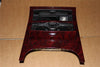 07-13 ESCALADE CONSOLE MOUNTED CUP HOLDER WOOD GRAIN has tray cigarette lighter - BIGGSMOTORING.COM