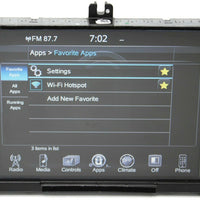 15-17 Jeep Cherokee  Uconnect Radio 8.4''  Display Screen 68238621AF 6514 - BIGGSMOTORING.COM