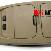 2002-2004 Ford F350 Super Duty Over Head Console W/ Storage 2C34-25519C44 - BIGGSMOTORING.COM