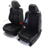 2011-2014 Dodge Challenger Front Seat Set Leather black