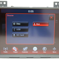 11-14 Dodge Charger 300 Navigation Radio Touch 8.4'' Display Screen  05064798Ah - BIGGSMOTORING.COM