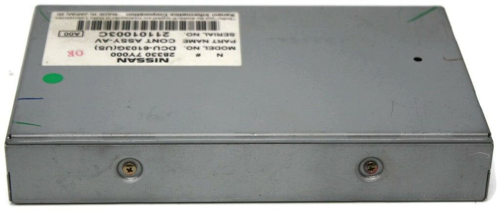 2004-2005 Nissan Maxima GPS TV Info Display Control Module 28330 7Y000 - BIGGSMOTORING.COM