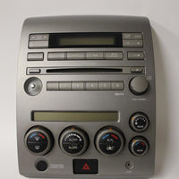 2006 NISSAN TITAN  A/C HEATER CLIMATE CONTROL RADIO FACE 28098 ZC48C - BIGGSMOTORING.COM