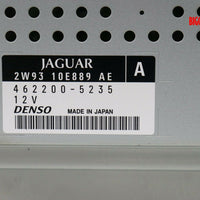 2004-2008 Jaguar XJ8 XJR Navigation Radio Ac Display Screen 2W93-10E889-AE - BIGGSMOTORING.COM