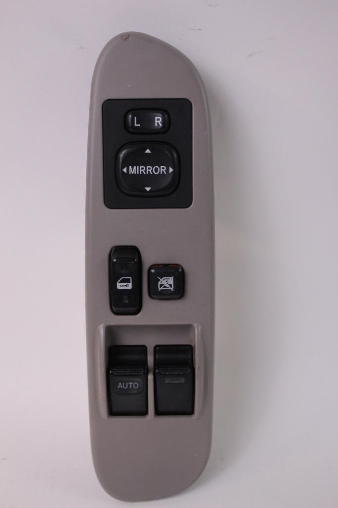 2001-2005 Toyota Tundra Driver Side Power Window Master Switch Gray - BIGGSMOTORING.COM