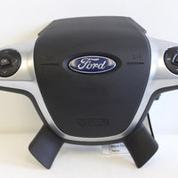 2013-2014 FORD ESCAPE DRIVER STEERING WHEEL AIR BAG BLACK