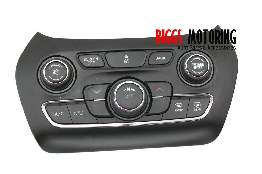 2015-2018 Jeep Cherokee Ac Heater Climate Control Panel 68293521AA